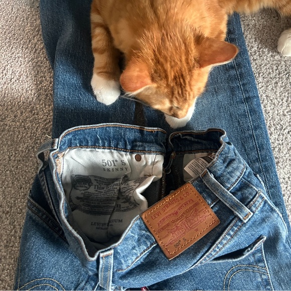 Levi’s 501 Skinny Jeans - Picture 6 of 7